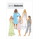 BUTTERICK B5792 kesim kalıbı için dikiş, şık, gösterişli, modaya uygun, BTK 5792 Y (XSM-MED)32-40