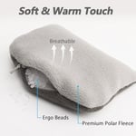 Büyük Ergonomik Fare Bilek Dinlenme Fasulye Çantası, Daha Kalın Ergobeads Mouse Pad Bilgisayar için Bilek Desteği, Dizüstü Bilgisayar, PC Oyun, Ev Ofis Çalışması, Kolay Yazma Bilek Ağrısı Giderici