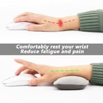 Büyük Ergonomik Fare Bilek Dinlenme Fasulye Çantası, Daha Kalın Ergobeads Mouse Pad Bilgisayar için Bilek Desteği, Dizüstü Bilgisayar, PC Oyun, Ev Ofis Çalışması, Kolay Yazma Bilek Ağrısı Giderici