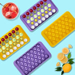 Büyük Küre Buz Kalıbı 33 Adet Buz - Yuvarlak buz kalıbı, Shot Bardağı Buz Kalıbı, Bardak Buz Kalıbı, Buz Kabı, Buzluk Kabı (1, Pembe, 33 PCS) - Seçenekler: 33 PCS, 66 pCS