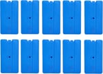 Buz Aküsü Buz Kasedi Ice Box 10nanlu Set 370 ml x 10, Ankanorm, Mavi