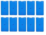Buz Aküsü Buz Kasedi Ice Box 10nanlu Set 370 ml x 10, Ankanorm, Mavi