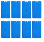 Buz Aküsü Buz Kasedi Ice Box 8nanli Set 370 ml x 8, Ankanorm, Mavi