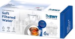 BWT 814561 Yumuşak Filtre Paketi 6, Plastik, Varios