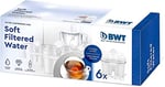 BWT 814561 Yumuşak Filtre Paketi 6, Plastik, Varios