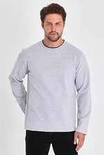 BY COMEOR Çift Bisiklet Yaka Standart Rahat Kesim Erkek Sweatshirt