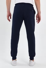 BY COMEOR Erkek Arka Cep Etiket Detaylı Paça Lastikli Regular Fit Lacivert Eşofman Altı L