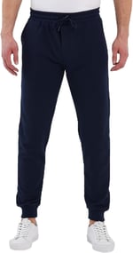 BY COMEOR Erkek Arka Cep Etiket Detaylı Paça Lastikli Regular Fit Lacivert Eşofman Altı L