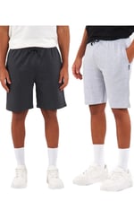 BY COMEOR Erkek Regular Fit Yanları Cepli Rahat Kesim 2'Li Şort