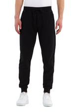 BY COMEOR Erkek Slim Fit Jogger Cep Nakış Fermuar Detaylı Eşofman Altı