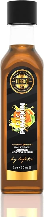 By Tüfekçi Balkabağı (Pumpkin Spice) Yoğun Lezzet Yüksek Aromalı Yeni Formül (60ml)