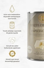 By Tüfekçi Beyaz Sıcak Çikolata 1000 Gr Teneke