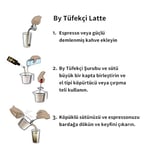 By Tüfekçi Esmer Şeker Aromalı Kahve, Pasta Ve Kokteyl Şurup 750ml Ve Şurup Pompası Avantajlı Set