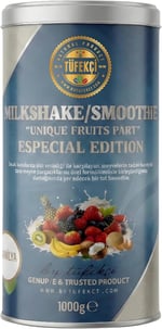 By Tüfekçi Vanilya Milkshake ve Smoothie İçecek Tozu 1000 Gr – Yoğun Vanilya Aroması, Kafe Tipi, Pratik Karışım