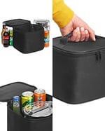 BYENS 8 Litre Termos Çanta Yemek Taşıma Çantası Termo Termal Sıcak ve Soğuk Tutan Piknik Buzluk Çantalar Termal Beslenme Piknik Çantası