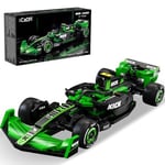 CaDA C55032W Kick Sauber F1 Team C44 Yarış Yapı Seti, MOC 1:24 Yarış Arabası Tuğla Seti, Yetişkinler için Koleksiyon Teşhir Modeli Ev Dekoru (314 adet)
