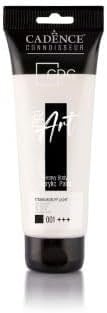 Cadence PROART HEAVY BODY AKRİLİK BOYA PR-001 AÇIK TİTANYUM BUFF 120ML