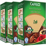 Caffeo 1x4 Kahve Filtresi Kağıdı Paket İçi 80 Filtre (3 PAKET-240 ADET)