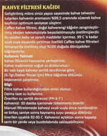 Caffeo 1x4/40 Kahve Filtresi, Siyah
