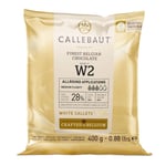 CALLEBAUT BEYAZ DAMLA ÇİKOLATA W2-400 GR