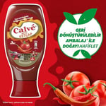 Calve Ketçap Acılı Mevsiminde Toplanan Domatesler Hafif Orta Acı 400 g