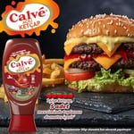Calve Ketçap Acılı Tam Mevsiminde Toplanan Domatesler Hafif Orta Acı 610 g