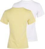 Calvin Klein 2-PACK MONOLOGO SLIM TEE T-shirt Kadın