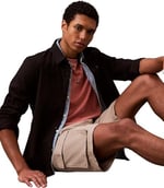 Calvin Klein 9 IN COTTON PULL ON CARGO SHORT Şort Erkek