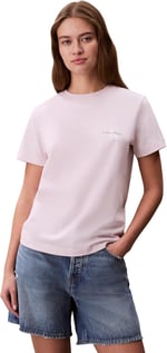 Calvin Klein A- Logo CN 2 Pack Tee T-shirt Kadın