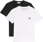 Calvin Klein A- Logo CN 2 Pack Tee T-shirt Kadın