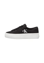 Calvin Klein - Beyaz Düşük Bilekli Spor Ayakkabı, YW0YW017630GM