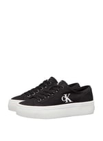 Calvin Klein - Beyaz Düşük Bilekli Spor Ayakkabı, YW0YW017630GM