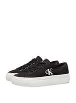 Calvin Klein - Beyaz Düşük Bilekli Spor Ayakkabı, YW0YW017630GM