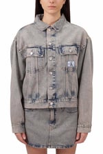 Calvin Klein Boxy Denim Jacket Ceket Kadın