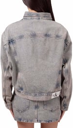 Calvin Klein Boxy Denim Jacket Ceket Kadın