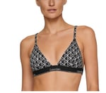 CALVIN KLEIN CALVIN KLEIN Kadın Yeşil-Beyaz Bikini Üstü LV00Q61208 4ZF - Seçenekler: X-Small, Small