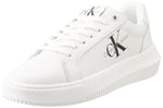 Calvin Klein CHUNKY CUPSOLE LACEUP MON LTH WN Kadın Spor Ayakkabı YW0YW00823YBR