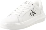 Calvin Klein CHUNKY CUPSOLE LACEUP MON LTH WN Kadın Spor Ayakkabı YW0YW00823YBR