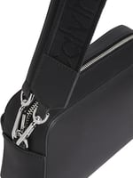 Calvin Klein CK MUST DBL STRAPS CAMERA BAG W Kadın Çanta, Siyah, Tek Beden