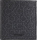 Calvin Klein CK MUST MONO COMP TRIFOLD W COIN Erkek Cüzdan, Siyah, Tek Beden