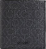 Calvin Klein CK MUST MONO COMP TRIFOLD W COIN Erkek Cüzdan, Siyah, Tek Beden
