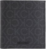Calvin Klein CK MUST MONO COMP TRIFOLD W COIN Erkek Cüzdan, Siyah, Tek Beden