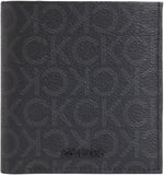 Calvin Klein CK MUST MONO COMP TRIFOLD W COIN Erkek Cüzdan, Siyah, Tek Beden