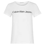 Calvin Klein CORE INSTIT LOGO SLIM FIT TEE Tişört Kadın