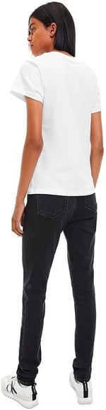 Calvin Klein CORE INSTIT LOGO SLIM FIT TEE Tişört Kadın