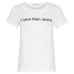 Calvin Klein CORE INSTIT LOGO SLIM FIT TEE Tişört Kadın