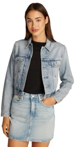 Calvin Klein CROPPED 90'S DENIM JACKET Ceket Kadın