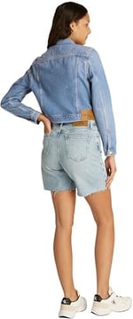 Calvin Klein CROPPED 90'S DENIM TRUCKER Ceket Kadın