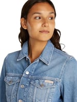 Calvin Klein CROPPED 90'S DENIM TRUCKER Ceket Kadın