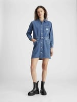 Calvin Klein Darted Denim Shirt Dress Elbise&Tulum Kadın